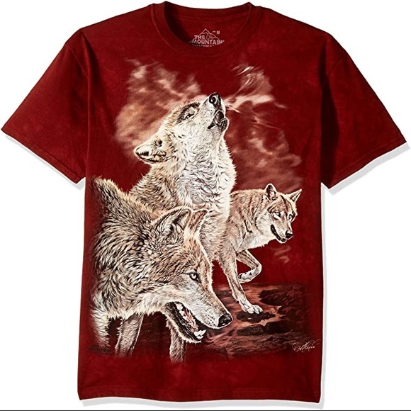 The Mountain Tops - Tie dye shirt size M